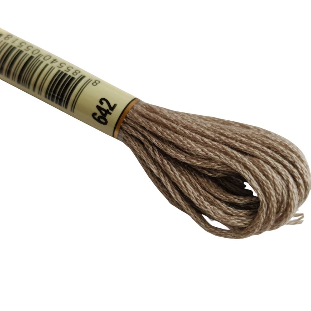 Airo Embroidery Thread 642 Dark Beige Grey