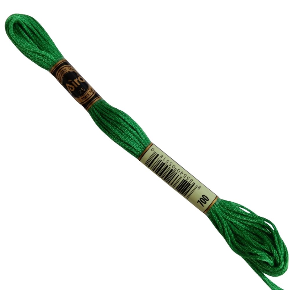 Airo Embroidery Thread 700 Bright Green