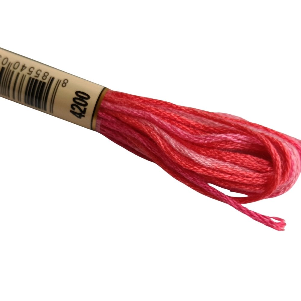Airo Embroidery Thread Multi 4200 Wild Fire