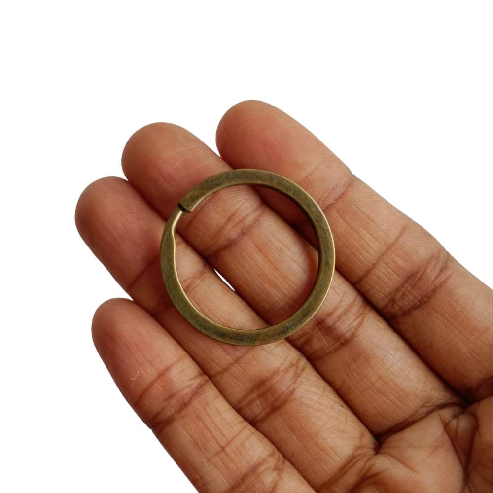 Plain Key Ring Antique Bronze Plain Key Ring Antique Bronze