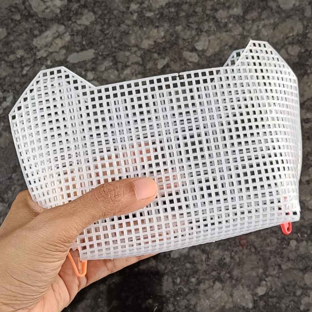 Plastic Canvas Sheet White- shapes Plastic Canvas Sheet White- shapes