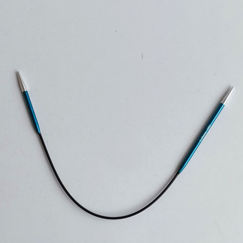 Zing Asymmetrical Fixed Circular Needles 25cm(10") Zing Asymmetrical Fixed Circular Needles 25cm(10")