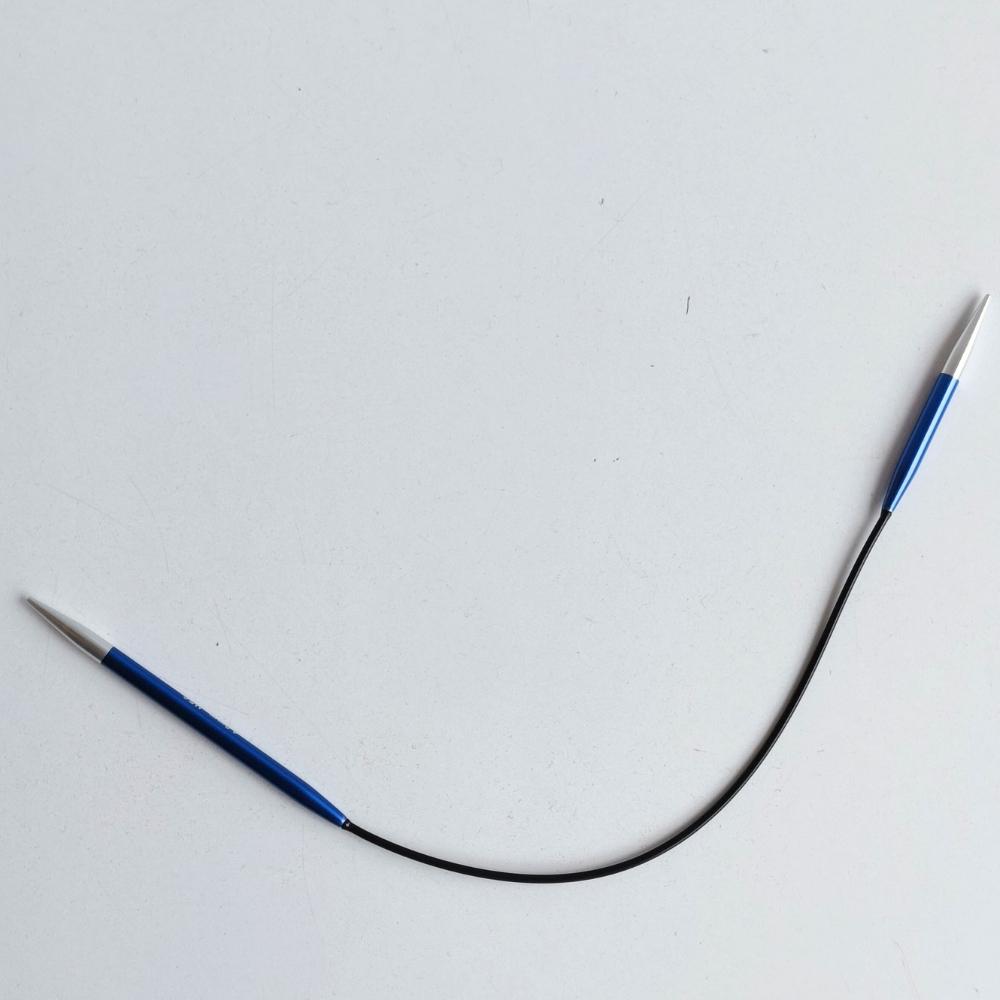 Zing Asymmetrical Fixed Circular Needles 25cm(10") Zing Asymmetrical Fixed Circular Needles 25cm(10")