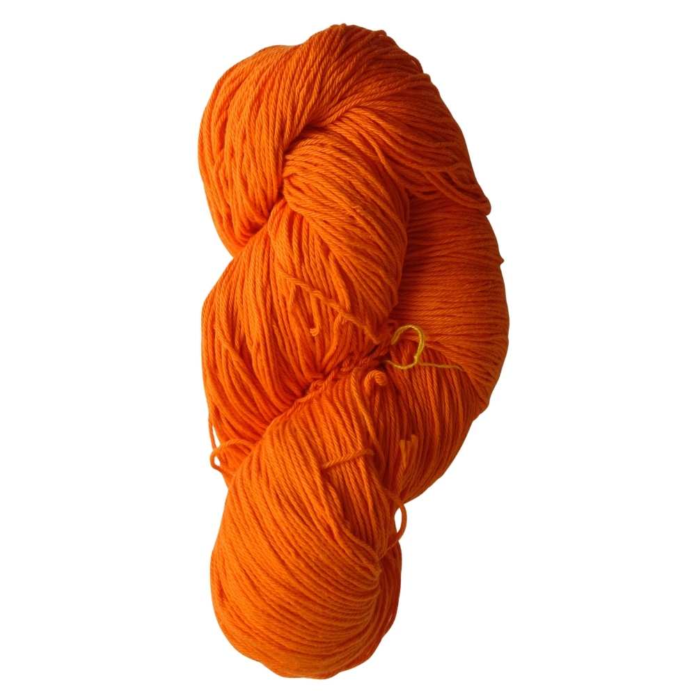 Cotton Yarn 4 Ply Blaze Orange Cotton Yarn 4 Ply Blaze Orange