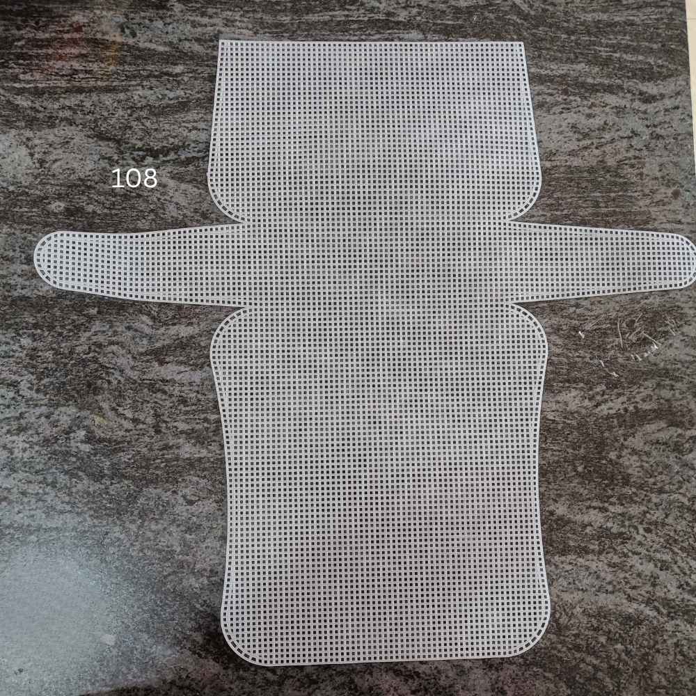 Plastic Canvas Sheet White- shapes Plastic Canvas Sheet White- shapes