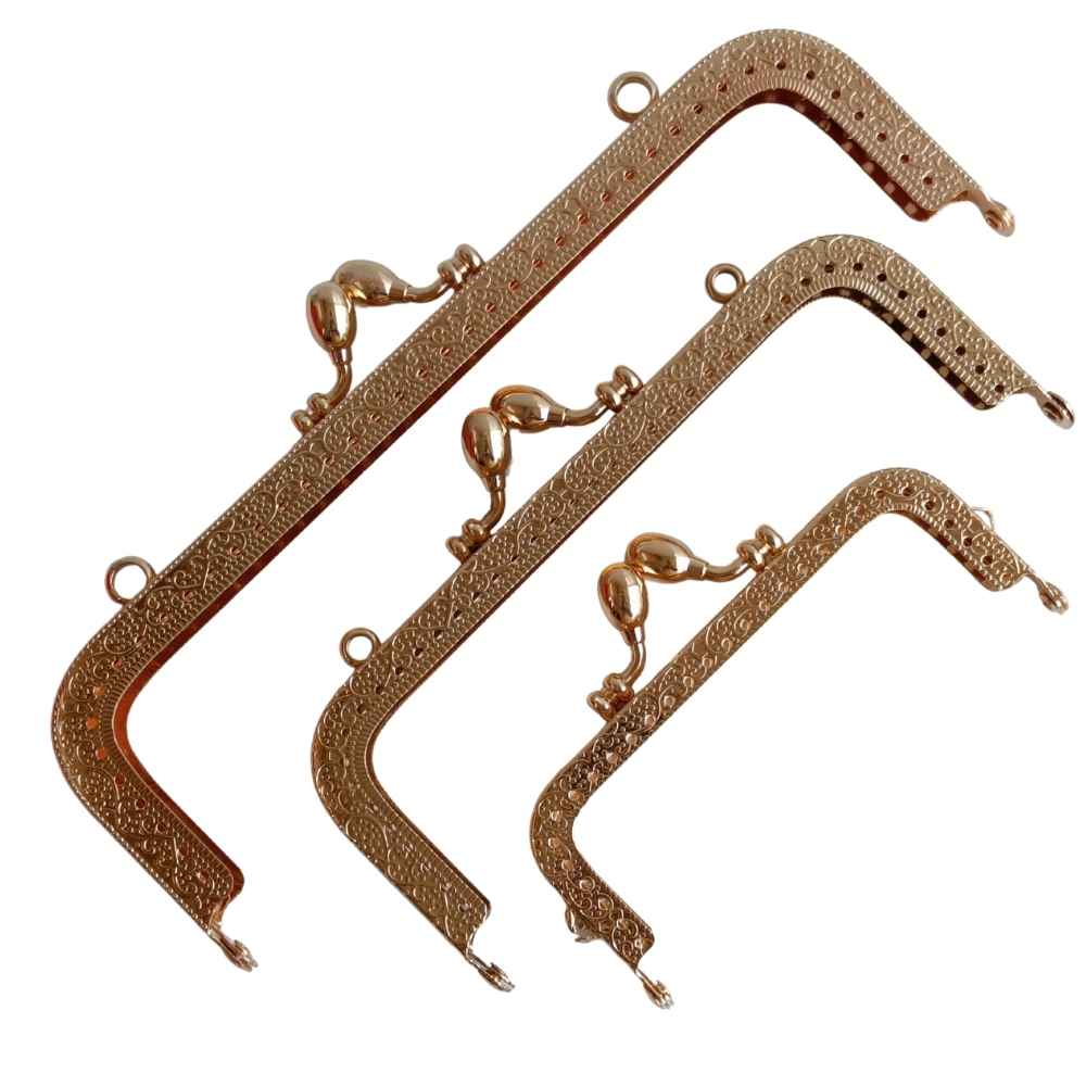 Purse frame Rectangle Rose Gold Purse frame Rectangle Rose Gold