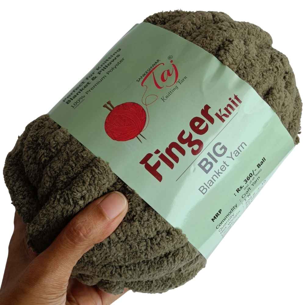 Taj Finger Knit Yarn - Dark Fern Green Taj Finger Knit Yarn - Dark Fern Green
