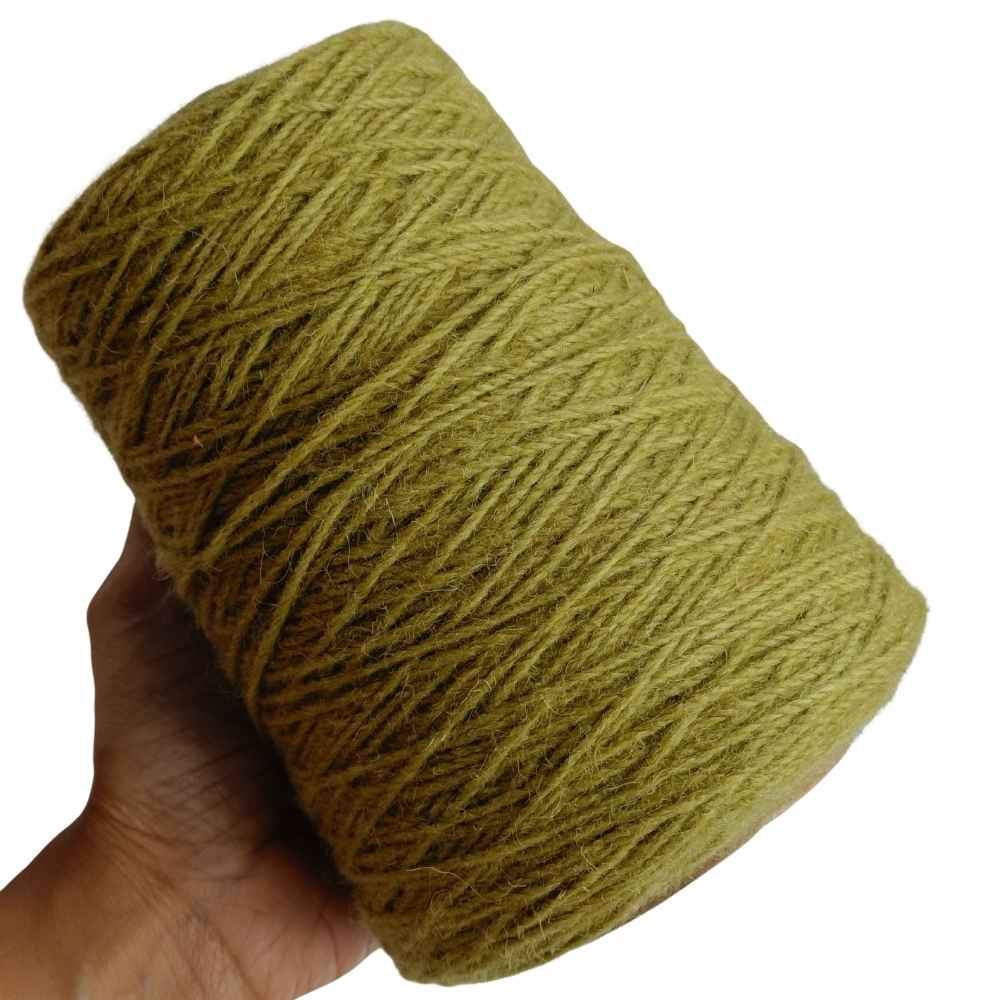 New Zealand Rug Wool 3 Ply Apple Green 7