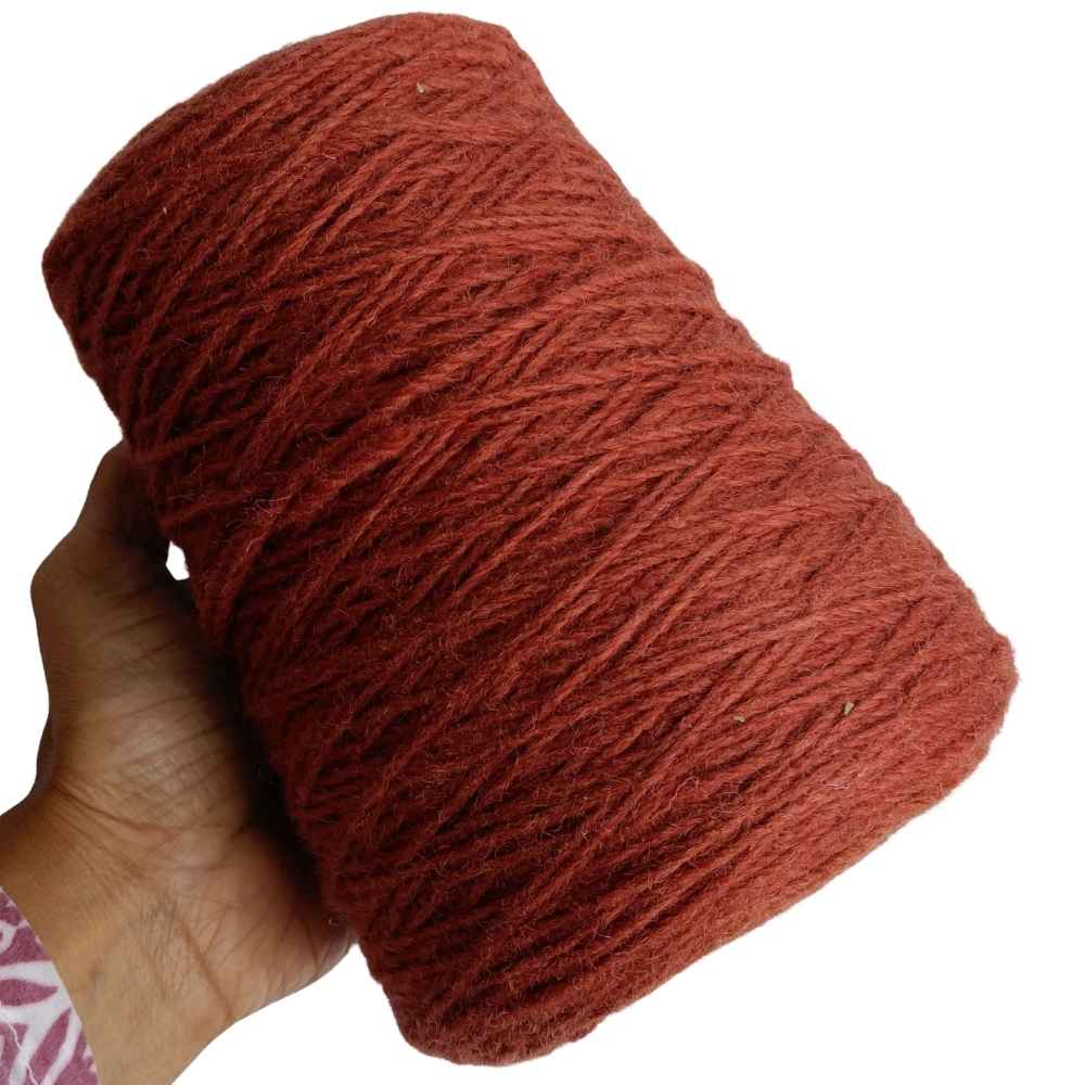 New Zealand Rug Wool 3 Ply Brownish Red 25