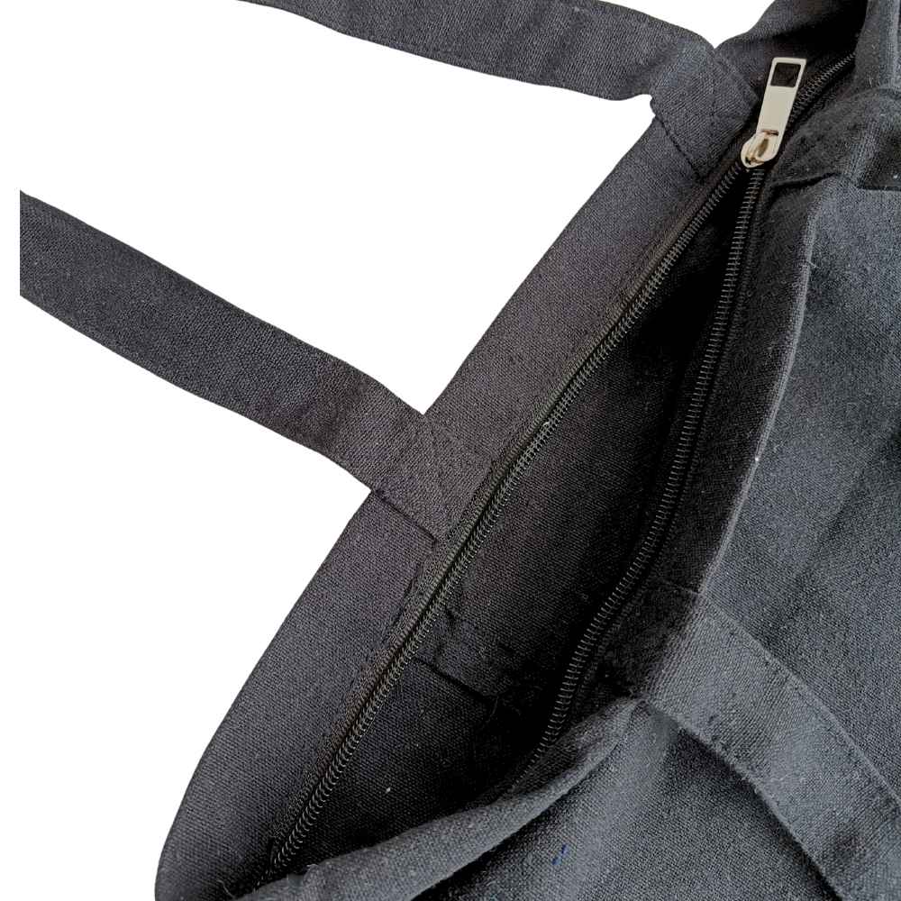 Tote Bag With Zipper Tote Bag With Zipper