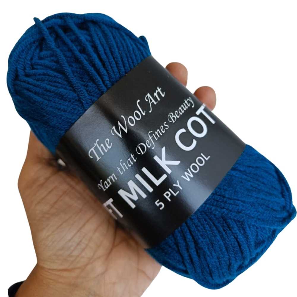 Soft Milk Cotton 76 Astronaut Blue