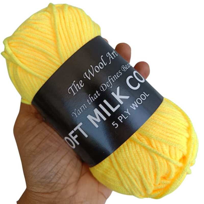 Soft Milk Cotton 08 Bright Yellow