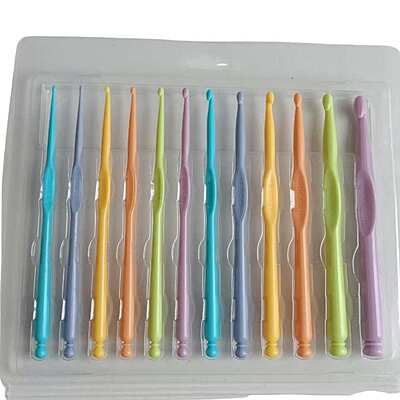 Plastic Crochet Hook Set Plastic Crochet Hook Set