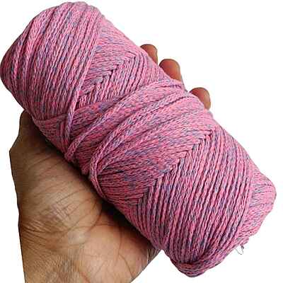 Bag thread 3mm Multi Pink 227