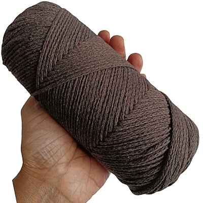 Bag thread 3mm Dark Brown 218