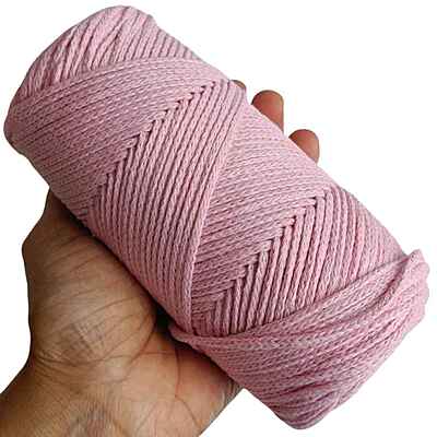 Bag thread 3mm Lite Pink 206