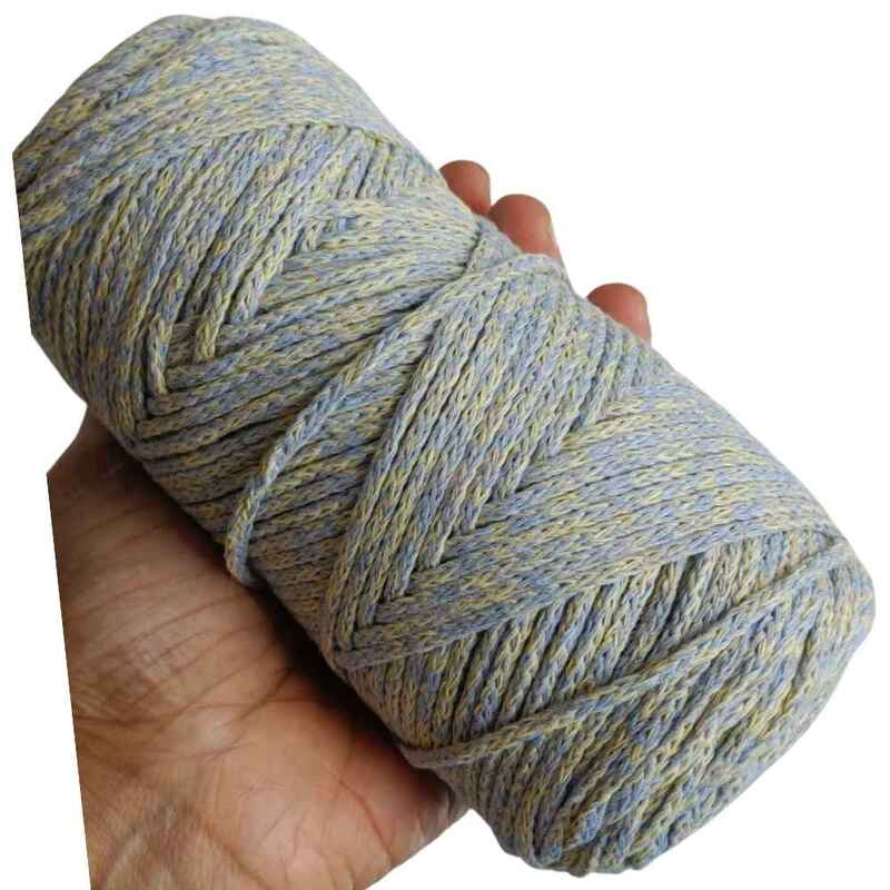 Bag thread 3mm Multi Blue 231