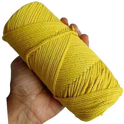 Bag thread 3mm Yellow 222