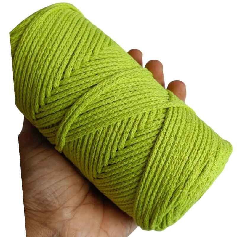 Bag thread 3mm Yellow Green 220