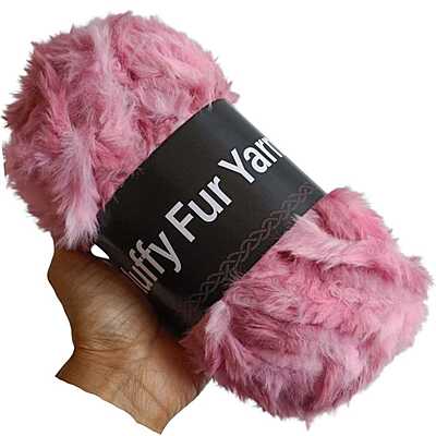 Fluffy Fur Yarn 77 Multi Rose Quartz Fluffy Fur Yarn 77 Multi Rose Quartz