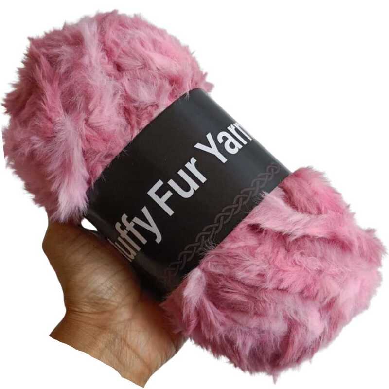 Fluffy Fur Yarn 77 Multi Rose Quartz Fluffy Fur Yarn 77 Multi Rose Quartz