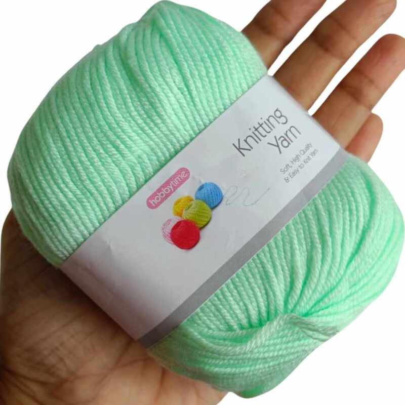 Hobbytime Knitting Yarn 102 Lite Green Hobbytime Knitting Yarn 102 Lite Green