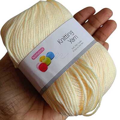 Hobbytime Knitting Yarn 103 Cream