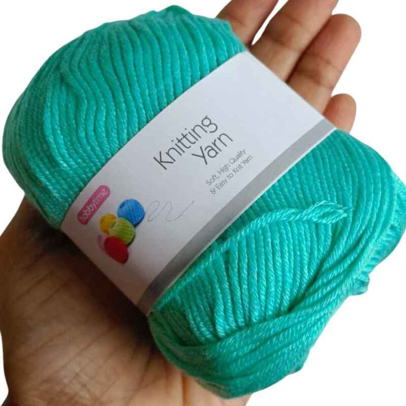 Hobbytime Knitting Yarn 104 Pista Green