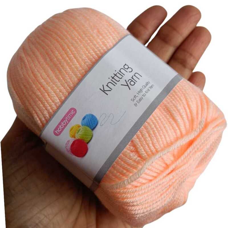 Hobbytime Knitting Yarn 106 Peach