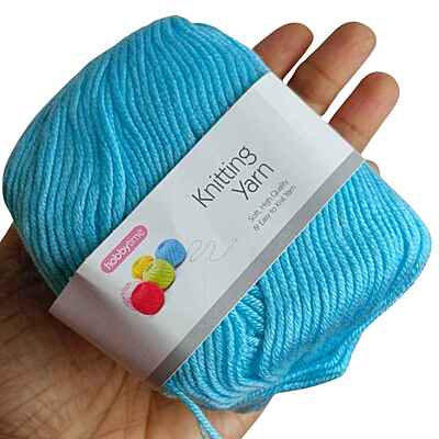 Hobbytime Knitting Yarn 112 Turquoise