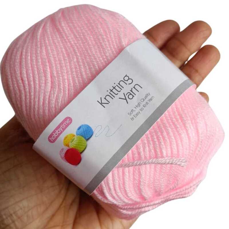Hobbytime Knitting Yarn 111 Lite Pink