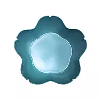 Pastel Flower Shape Serving Bowl