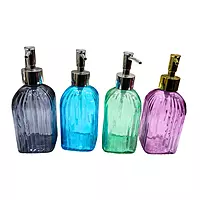 Glass Liquid Soap Dispenser Bottle