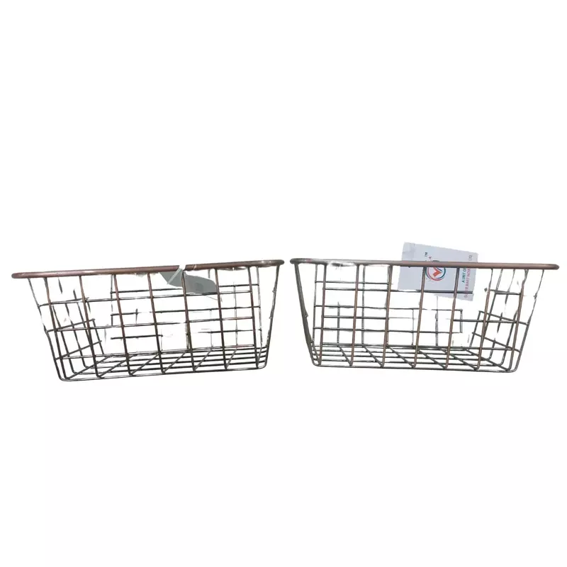 Metal Wire Storage Basket
