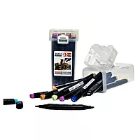 Set of 12 double-ended Markers