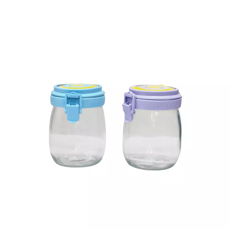 Wide Mouth 1000ml Mason Jar with Clasp Closure