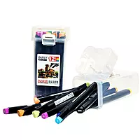 Set of 12 double-ended Markers