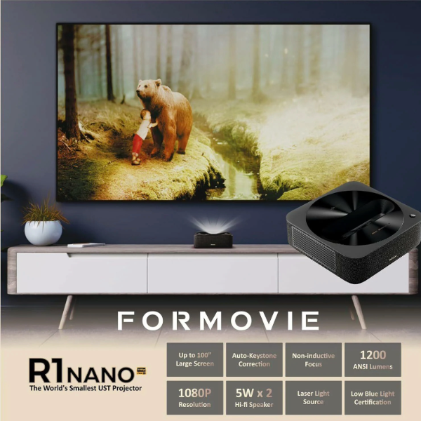 Formovie R1 Ultra Short Throw Laser Projector