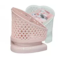Compartment Heart Shape Pen holder
