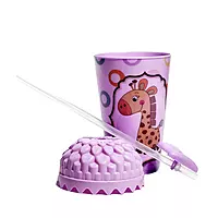 Unique Arts Sipper Water Bottler Sipper Glass Sipper with Straw for Girls 500 ml Sipper