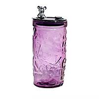 Decorated Tumblers with Straws and Lids