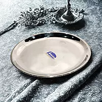12 Inch Stainless Steel Dinner Plate