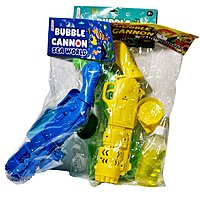 Premium Bubble Gun Blaster Kids Toys with Bubble Liquid