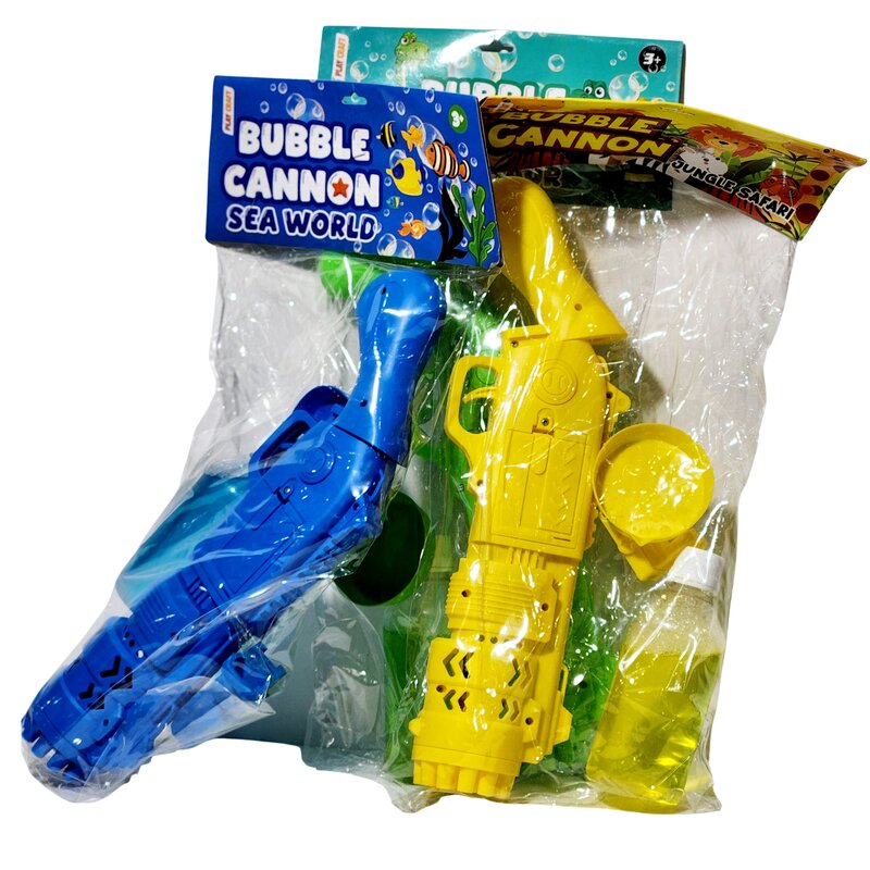 Premium Bubble Gun Blaster Kids Toys with Bubble Liquid