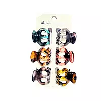 Set of 6pc small Hair Claws