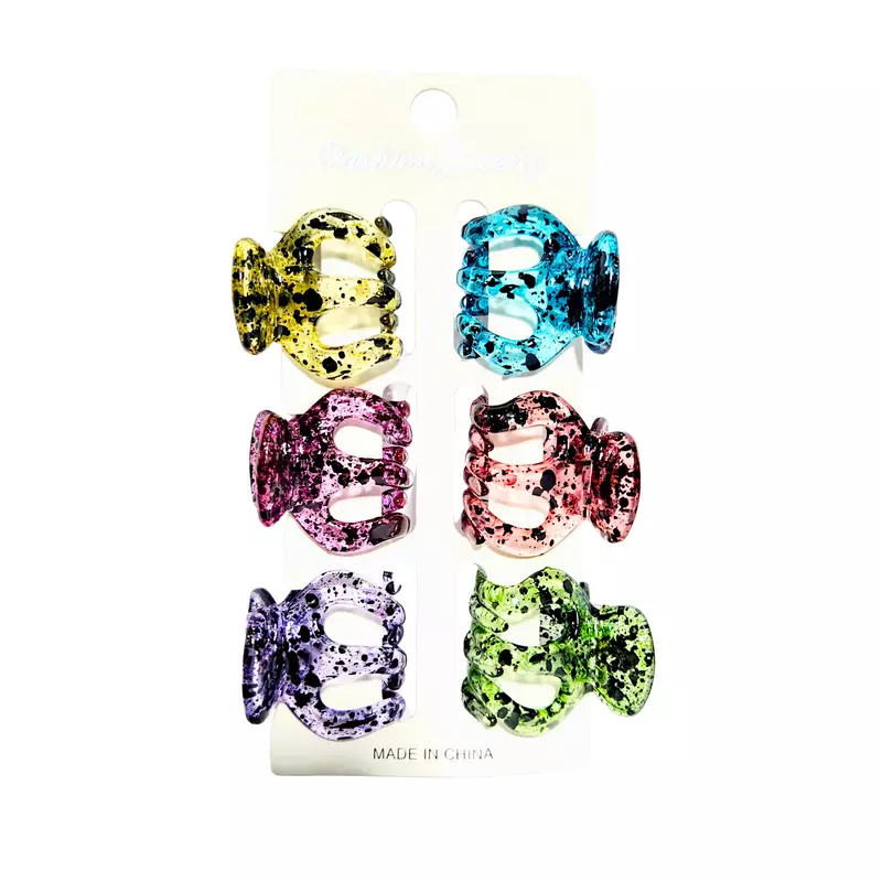 Set of 6pc small Hair Claws