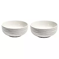 Ceramic Bowl with a Wavy Texture