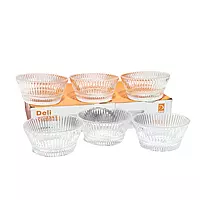 Set of Glass Dessert Bowls