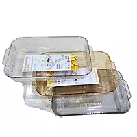 Transparent Multipurpose Serving Tray with Handle