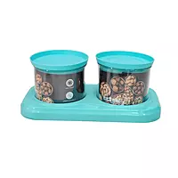 Royal 2 Pcs Airtight Jar with Tray